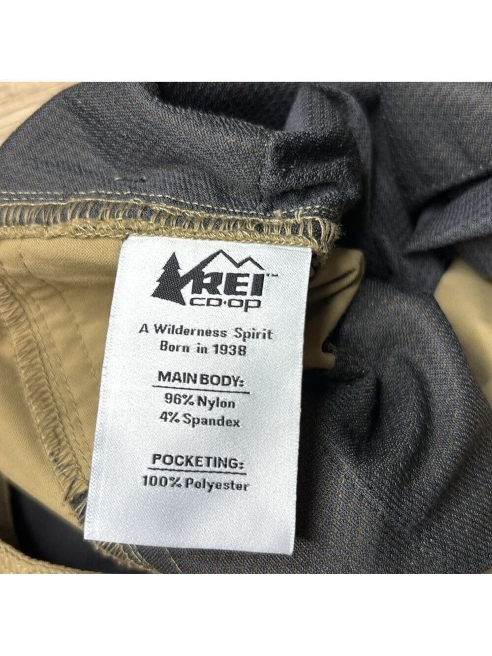 Men’s REI Asphalt Zipper Ankle Convertible Cargo Hiking Pants Size 36x29 - Picture 3 of 10
